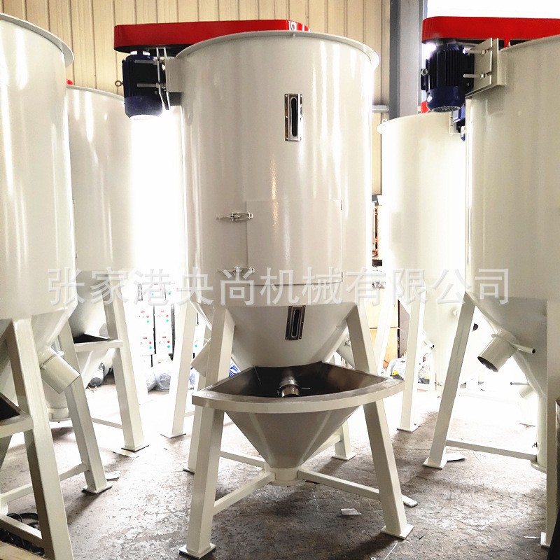 塑料烘干机 大型立式拌料机塑料烘干机 再生料颗粒混合拌料机厂家图5