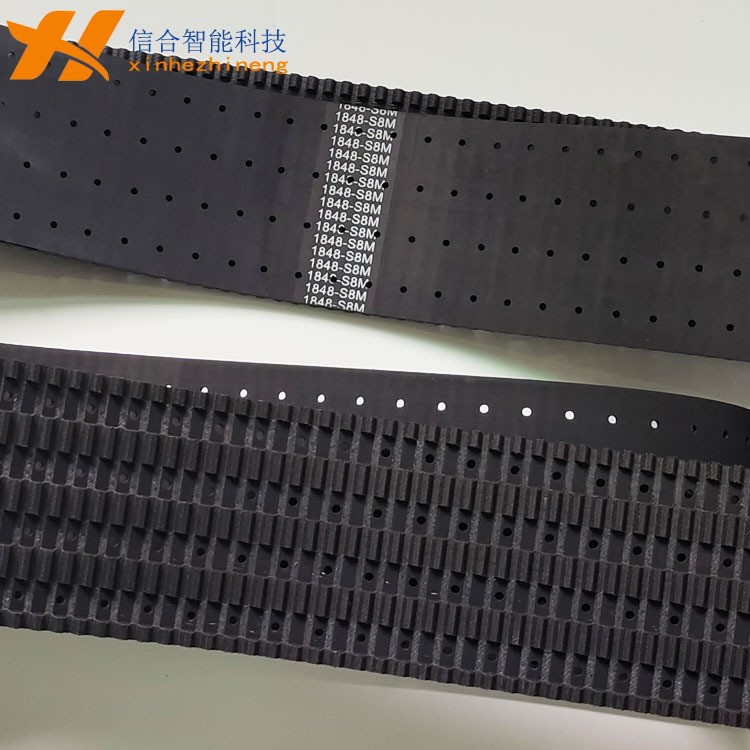 T5MXLT10LHS3MS5MS8M橡胶同步带开槽打孔 传动带工业皮带特殊加工图2