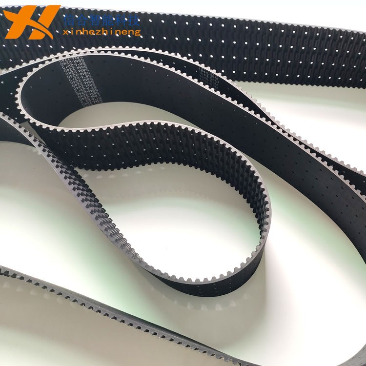 T5MXLT10LHS3MS5MS8M橡胶同步带开槽打孔 传动带工业皮带特殊加工图4