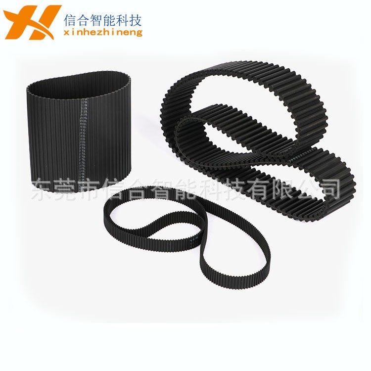 厂家批发双面齿皮带3M5M8M14MXL工厂工业 橡胶双面传动同步带现货图2