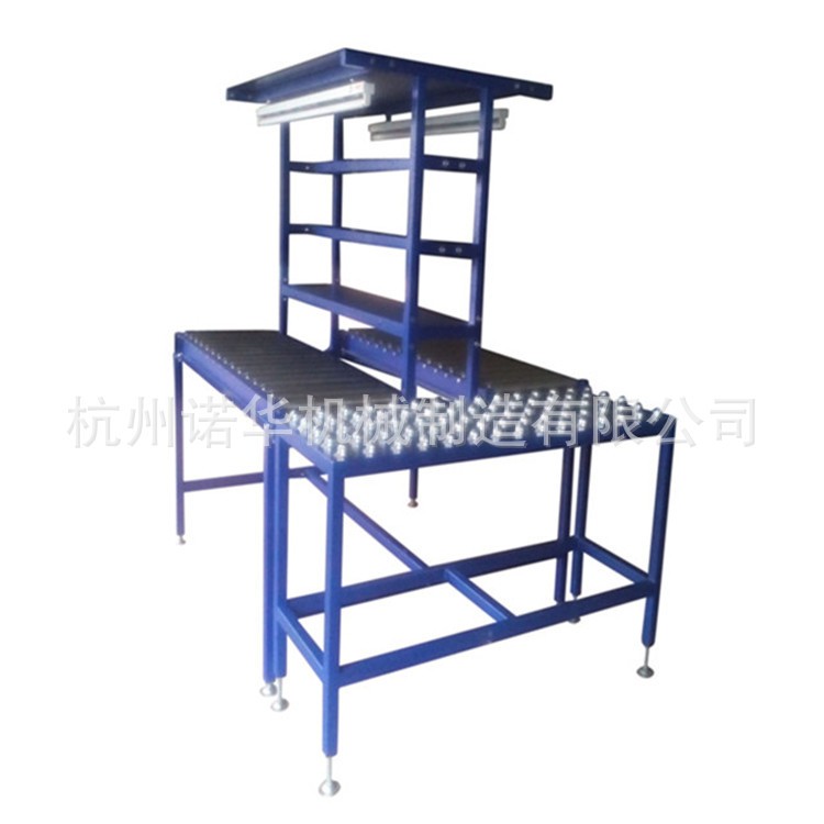 万向球平台输送机，滚筒牛眼输送平台线，万向球工作台，滚珠台面图3