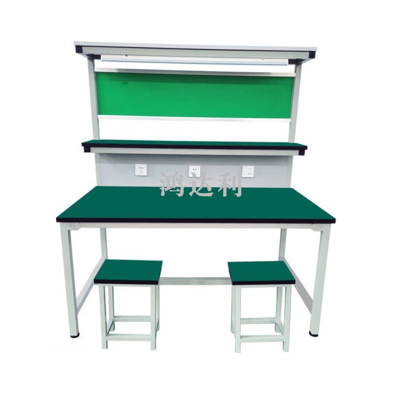 防静电流水线 工作台快递电商打包台工作车间维修组装操作台拉线图2