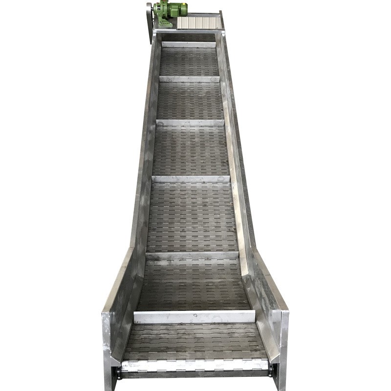 斗式物料升降式爬坡传送带提料机上料机 冷却烘干清洗链板提升机图5