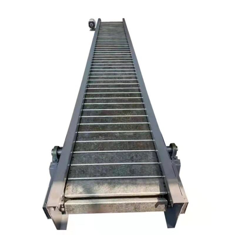 重型链板输送机流水线工业吨包扣板传送机不锈钢链板输送机流水线图4