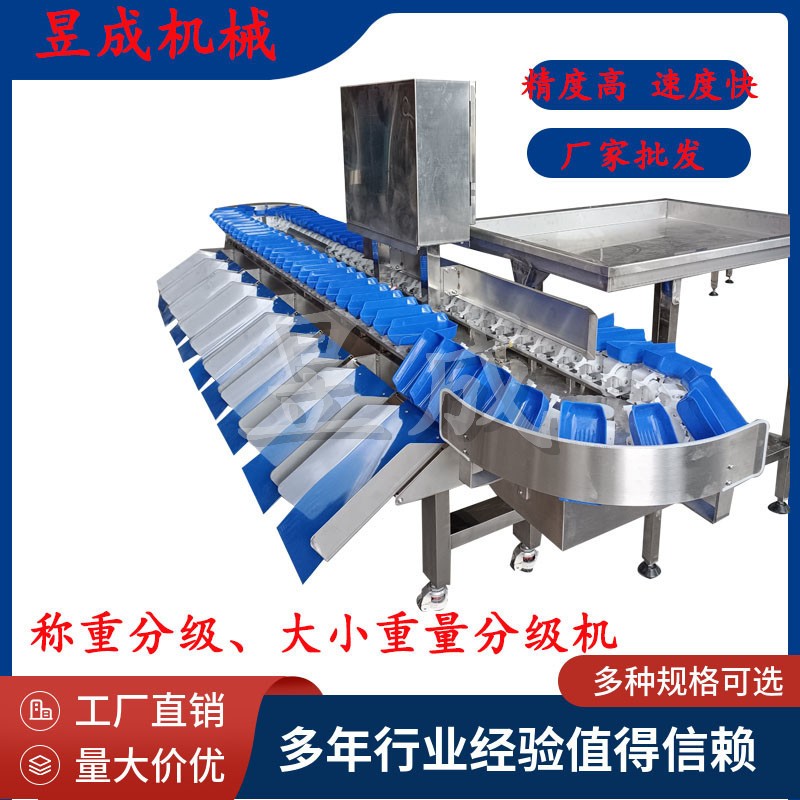 鲜食玉米重量分级输送包装 鲜食玉米加工生产线 自动选果机图4