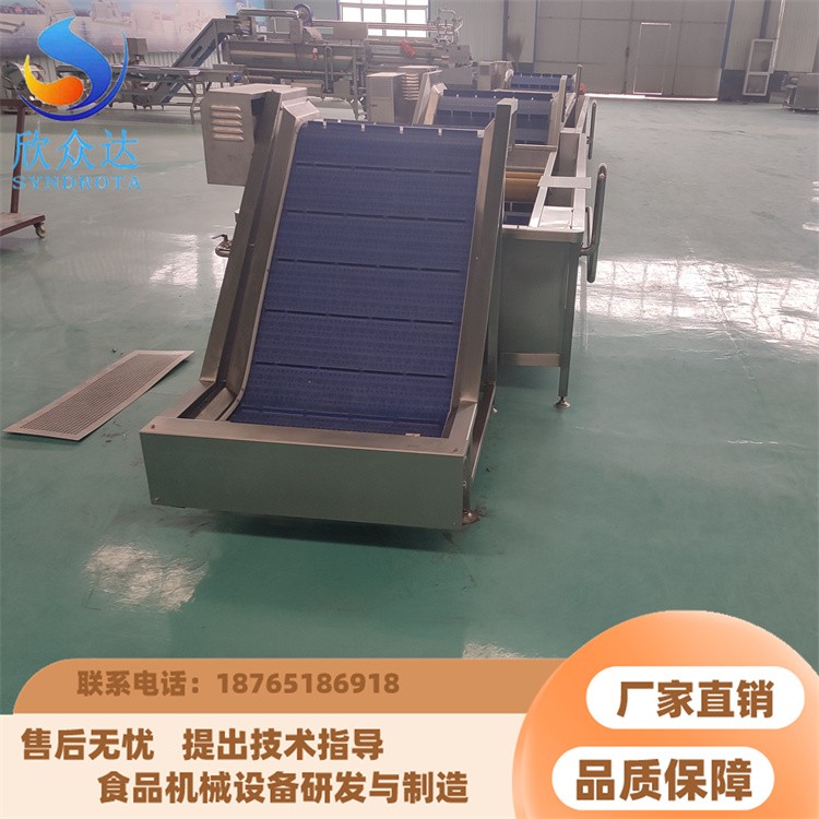 大型果蔬清洗风干流水线 多功能西葫芦清洗设备 大枣加工生产线图2