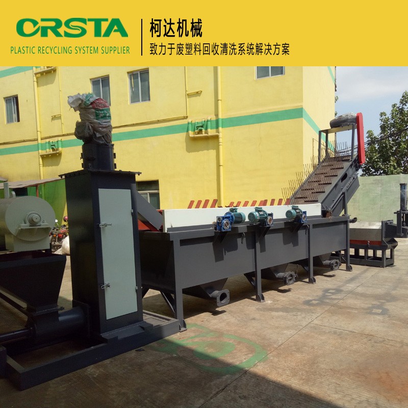 薄膜清洗回收设备 农膜破碎清洗生产线 地膜再生回收利用机械图4