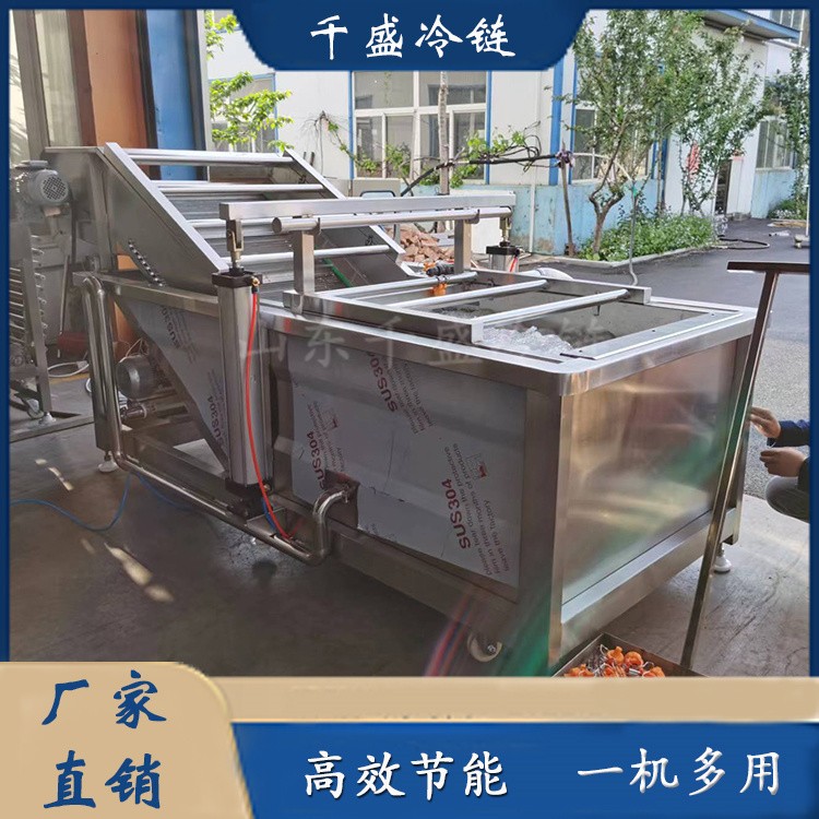 农产品清洗机 蔬菜深加工设备 果蔬清洗设备 清洗流水线图2