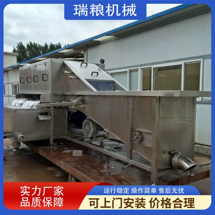 全自动大姜清洗机 自动出料鲜姜清洗设备 变频调速洗姜设备图5