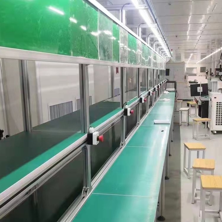 今一直供带包装线带灯架工作台流水线 防静电自动化铝型材输送机图3