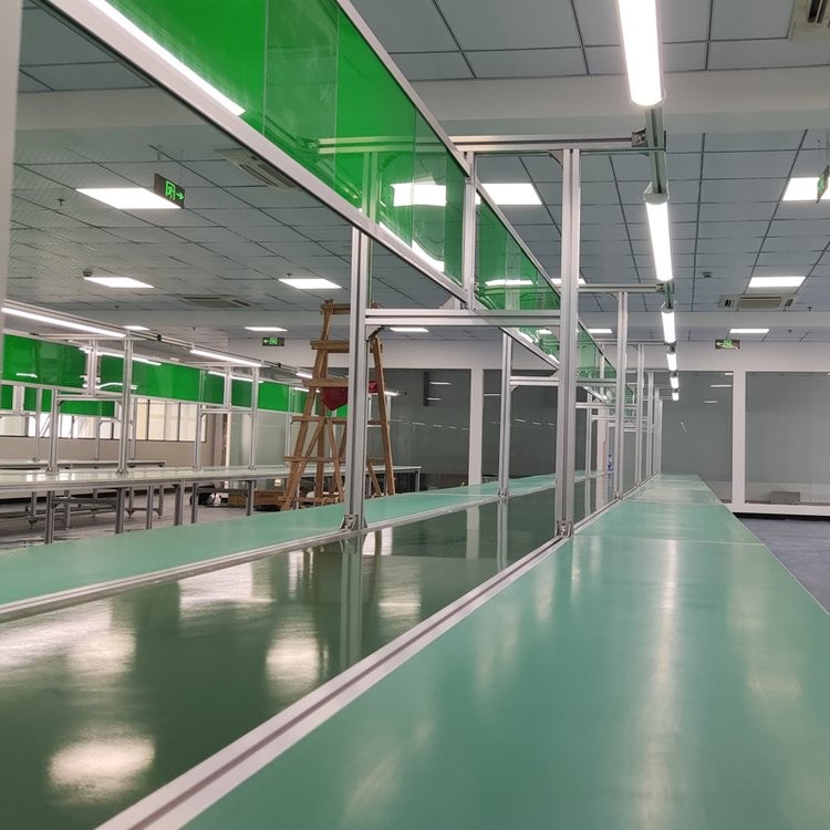 今一直供带包装线带灯架工作台流水线 防静电自动化铝型材输送机图4