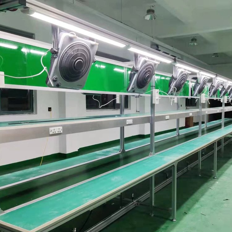 今一直供带包装线带灯架工作台流水线 防静电自动化铝型材输送机图2