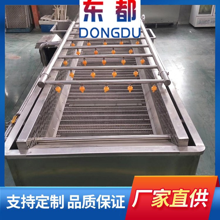 马铃薯毛辊清洗去皮机 土豆清洗流水线 东都机械图3