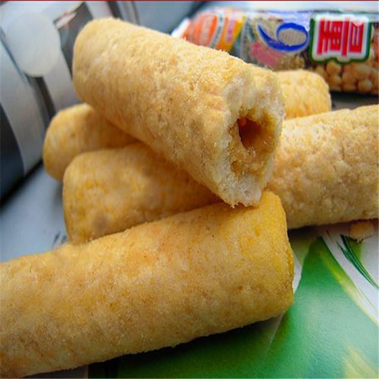 双螺杆夹心休闲食品生产设备 山东赛百诺 膨化休闲小食品设备图4