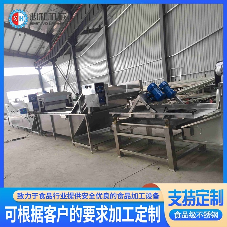 心和牌 新型全自动连续米粉酱菜巴氏杀菌 酱料灭菌机延迟质保图5