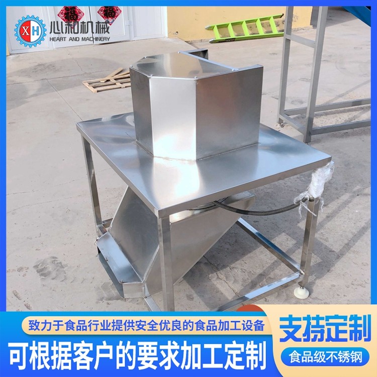 心和牌 芹菜香菜自动化去叶打叶机 不锈钢自动皮除叶机图4