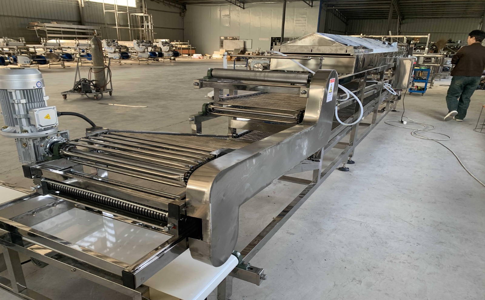 汇众4米蒸箱条形凉皮机800型全自动凉皮机器图2