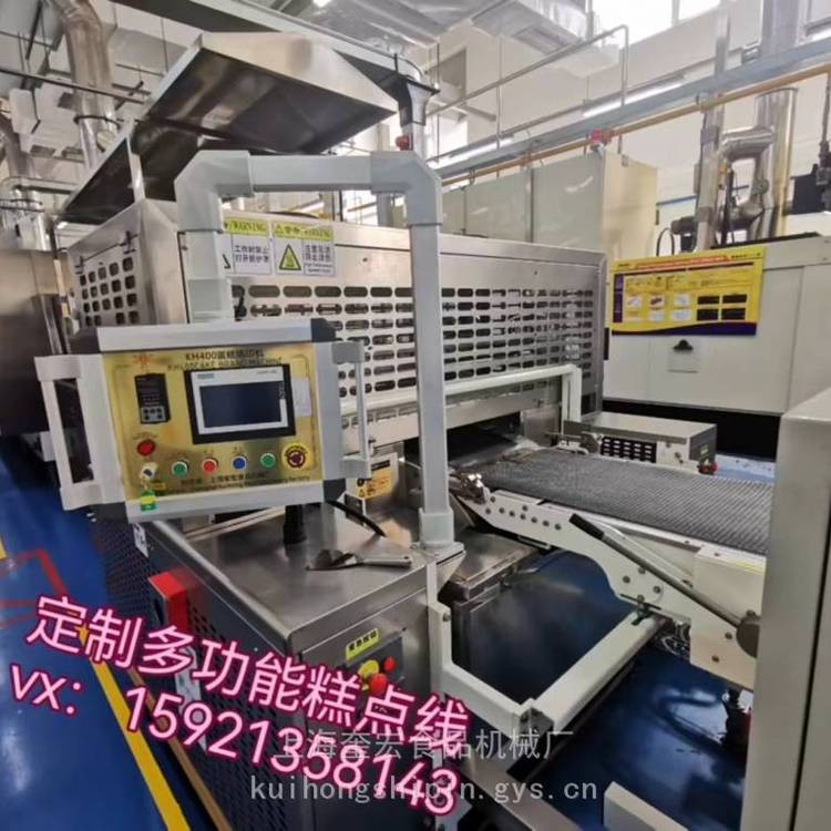 奎宏大型酥韧饼干机设备食品机械 设备 厂家直供 全自动饼干线厂家图4