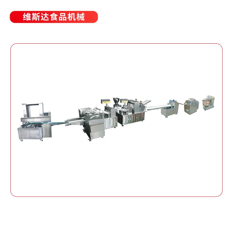 维斯达 多功能面包生产线 手撕面包小馒头生产设备定制图3