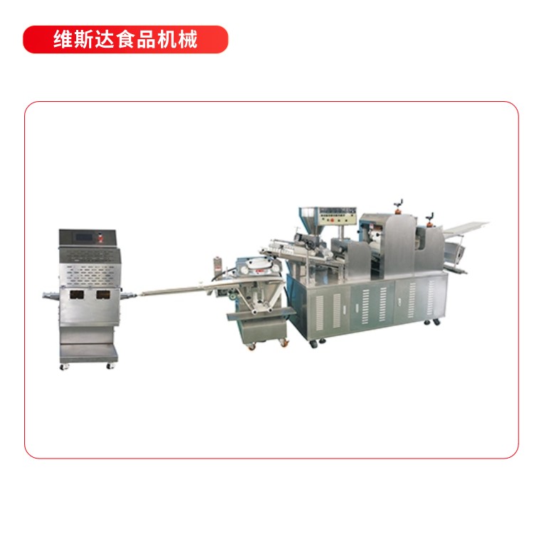 全自动包子生产线 食品加工机械 面包酥饼一机多用 性价比高 维斯达图3