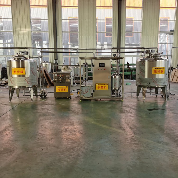 巴氏奶流水线 牛奶加工厂设备 乳制品全套设备图3