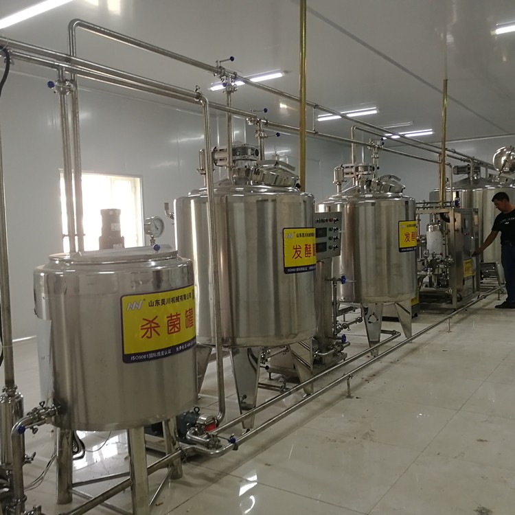 巴氏奶流水线 牛奶加工厂设备 乳制品全套设备图5