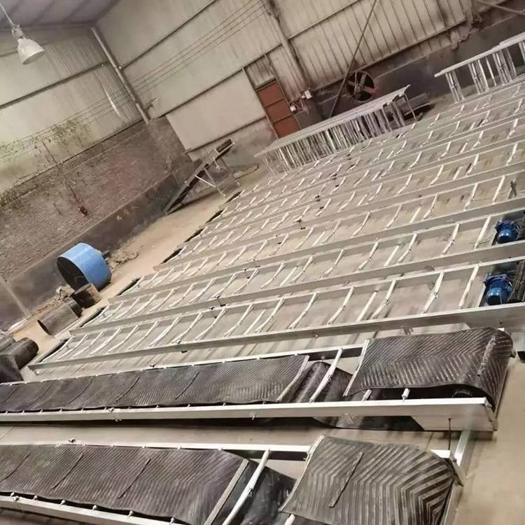 水泥装车用皮带输送带 600mm宽度 车载折叠皮带爬坡机图3