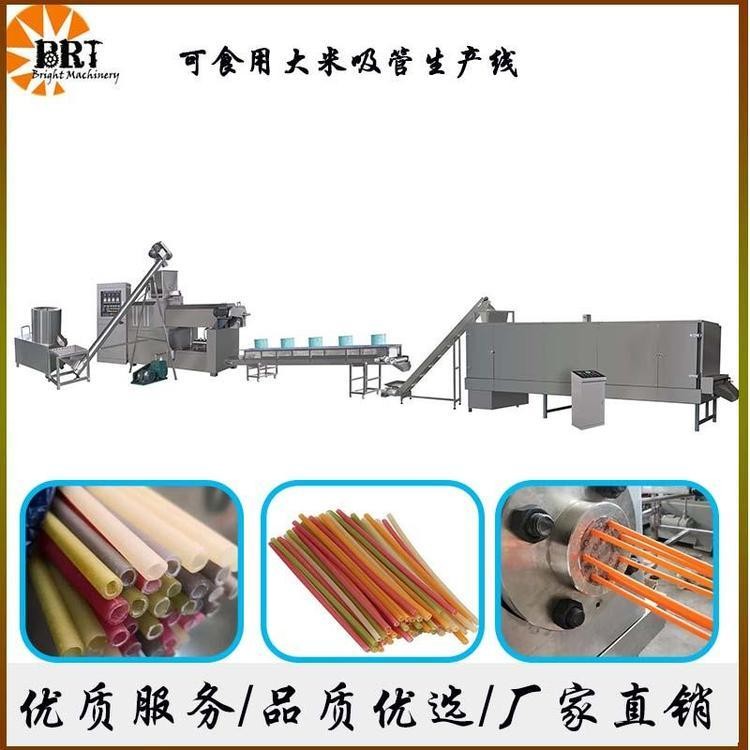 大米环保吸管挤出机 比睿特 食用降解吸管成型机 欢迎咨询图2