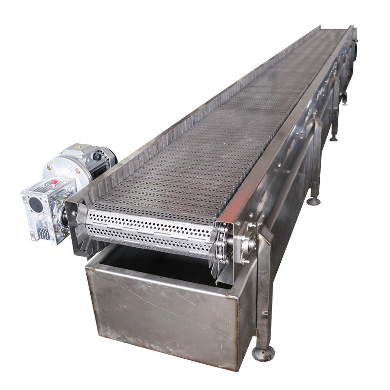 厂家直发碳钢链板废料沙石输送带耐高温工业重型运输链板输送机图5