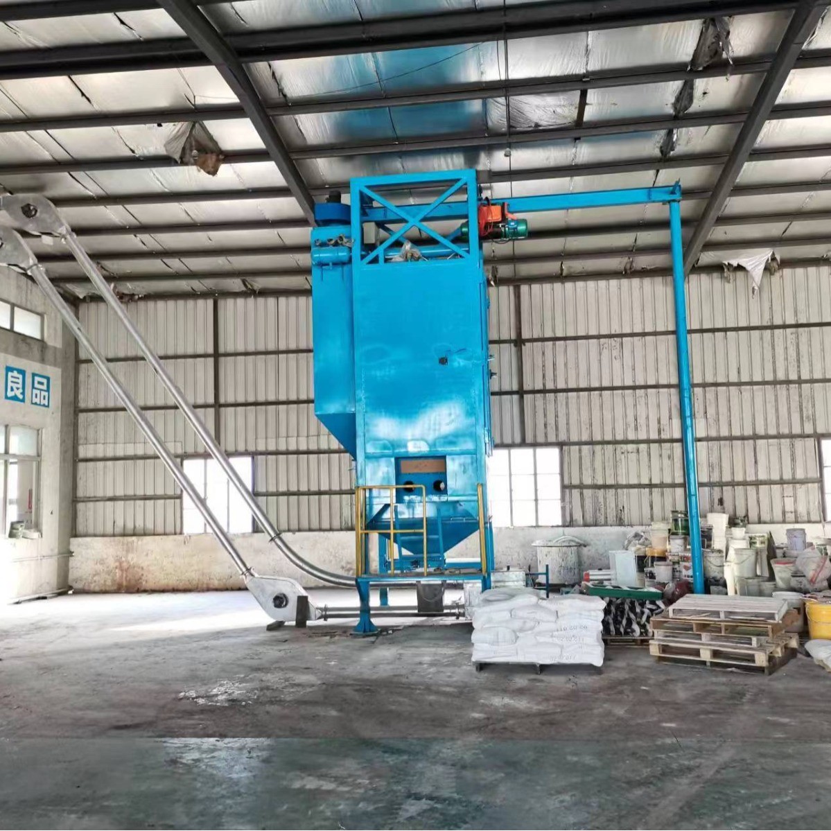 吨袋拆包机 吨包自动破包投料器 密闭式无尘自动吨袋破袋卸料机图2