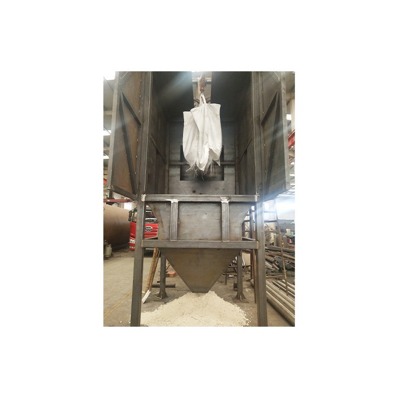 吨袋拆包机 吨包自动破包投料器 密闭式无尘自动吨袋破袋卸料机图5