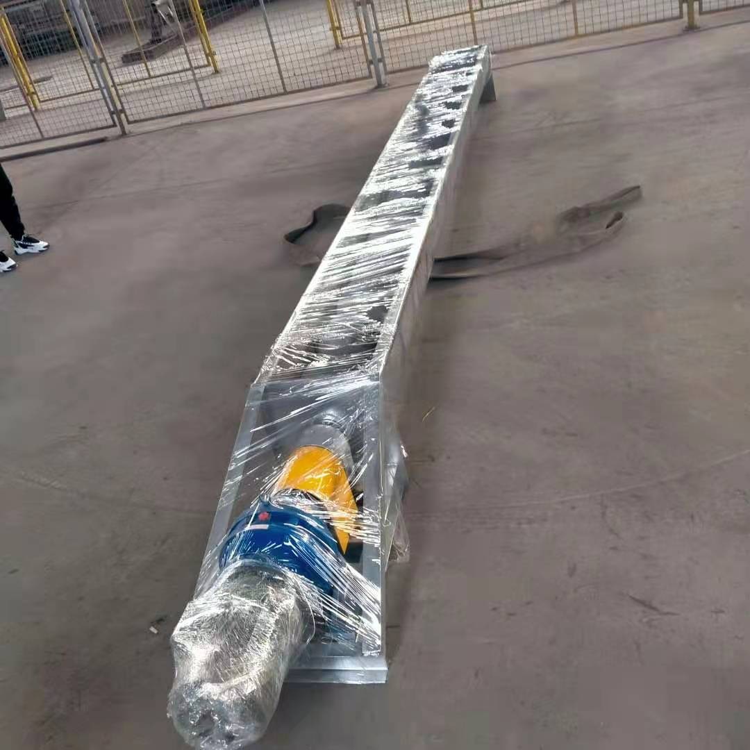 铝粉不锈钢给料机 称重螺旋输送机 铰刀螺旋提升机 中冶图2