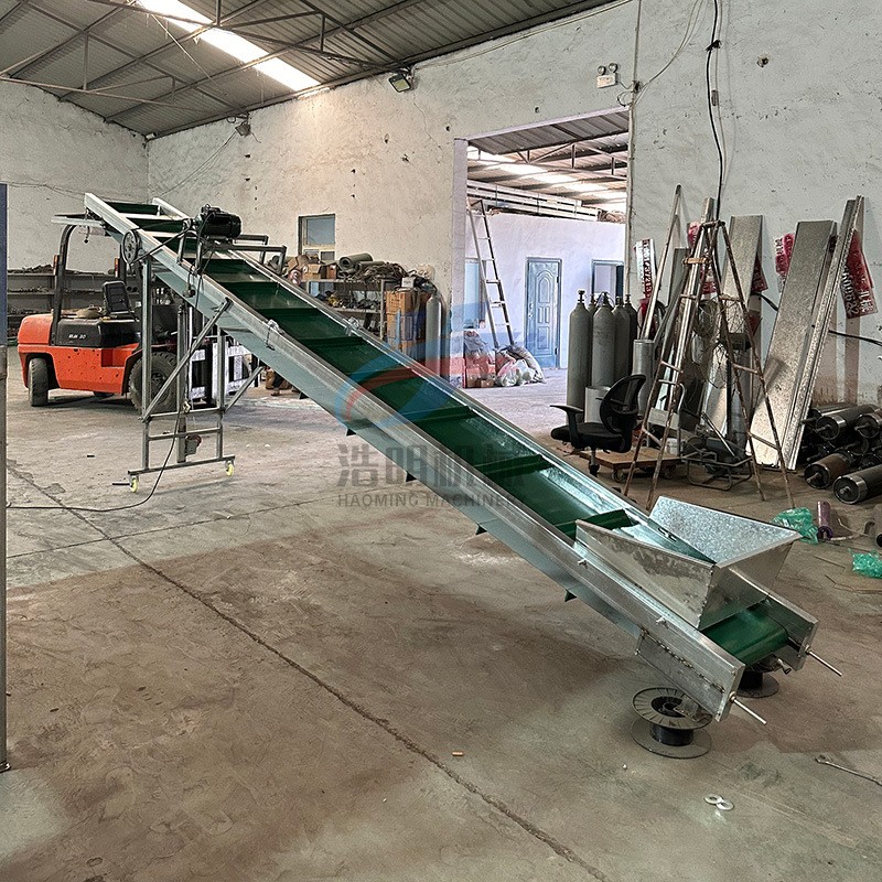 装货柜车用皮带输送机蔬菜装车神器多用途皮带上料机入库传送带图3