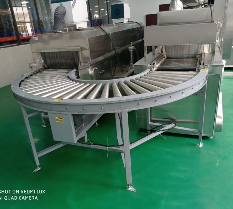 滚筒线 辊筒线 快递分拣线 注塑小型车间流水线 食品加工光拉图2