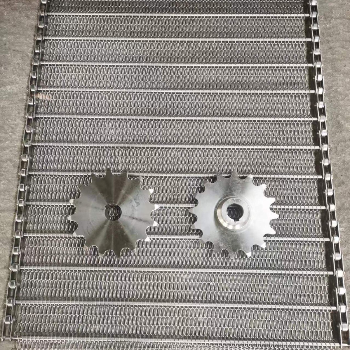 工业输送网带镀锌铁丝流水线运输带食品输送带不锈钢网带网链批发图2