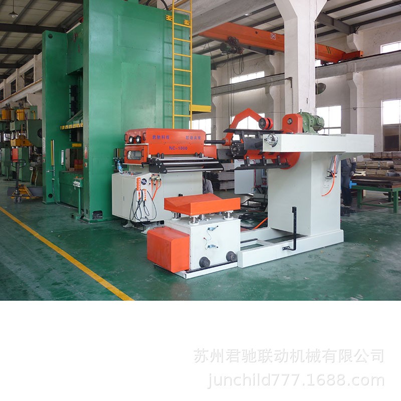 厂家用 三合一伺服送料机 冲压自动送料 NC-400大型自动化送料机图4