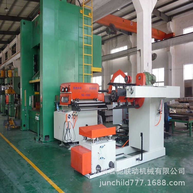 苏州君驰 NC-400滚筒输送机 车间生产线送料机 三合一伺服送料机图2