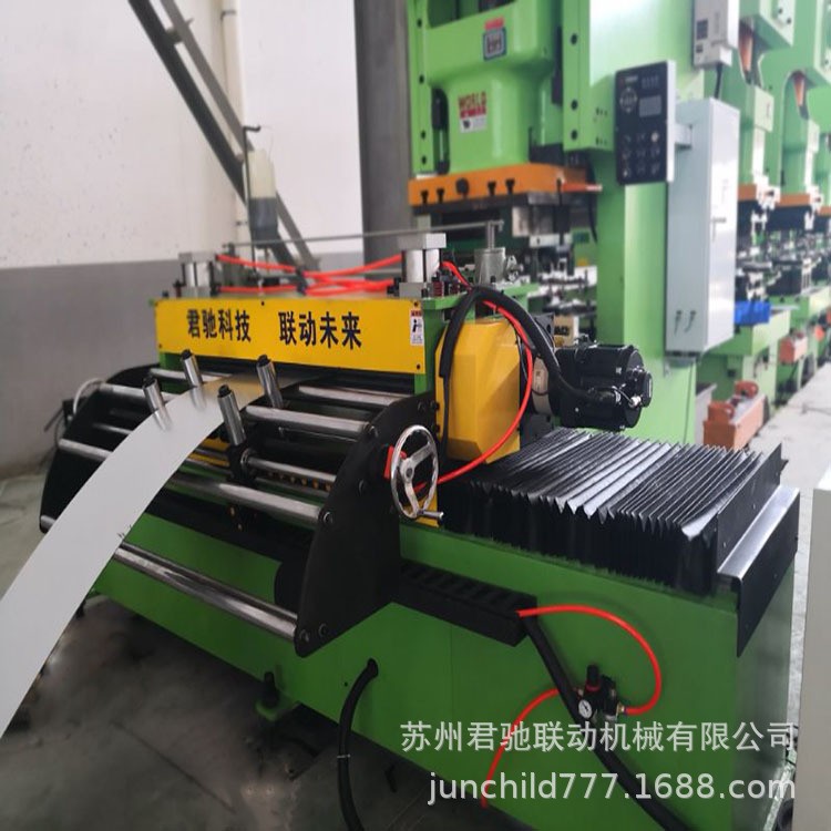 苏州君驰 NC-400滚筒输送机 车间生产线送料机 三合一伺服送料机图4