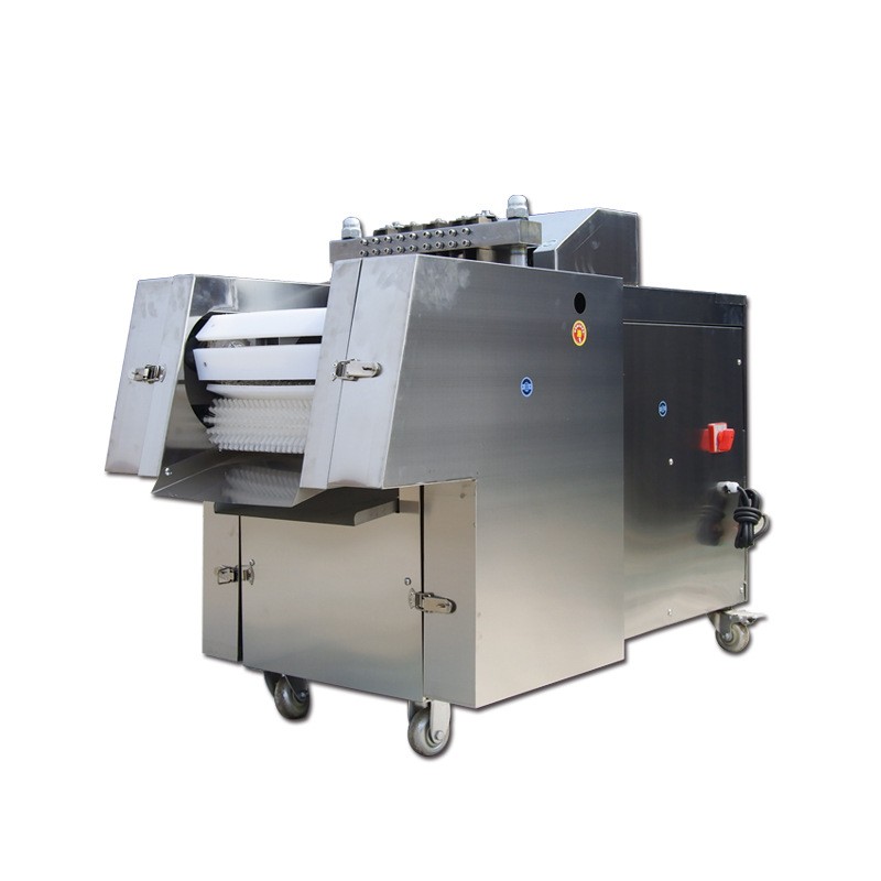 鸡肉鸭肉切块机全自动切鸡块机 冻五花肉排骨猪蹄分块机厂家图5