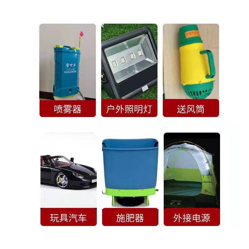 供应全新12V4斤智能电动喷雾器电池电动喷雾器配件大容量铅酸电池图3