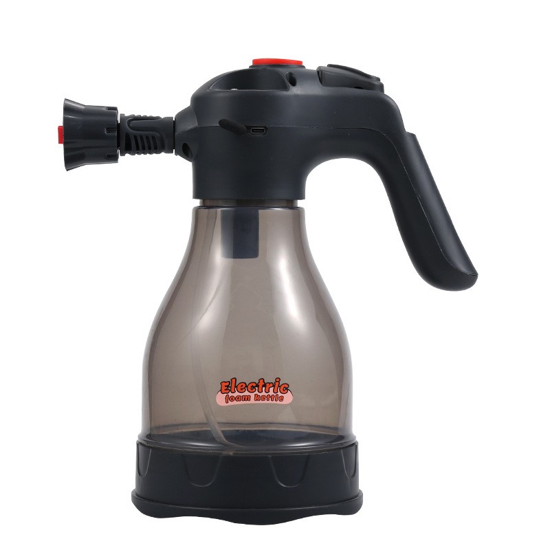 电动洗车泡沫喷壶家用手持喷洒式充电无线气压洒水壶高压洗车喷壶图5