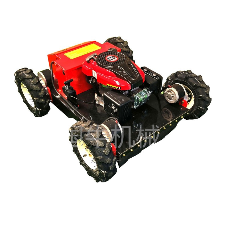 果园遥控割草机迷你四驱轮式全地形农用隆捷遥控割草机图3