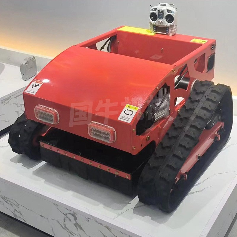 履带式无线遥控割草机新升级履带机场果园草坪除草遥控割草机图2