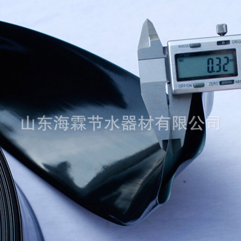 微喷带厂家1寸32输水带雾化水带黑色PE材质 农田果园浇地用微喷带图2