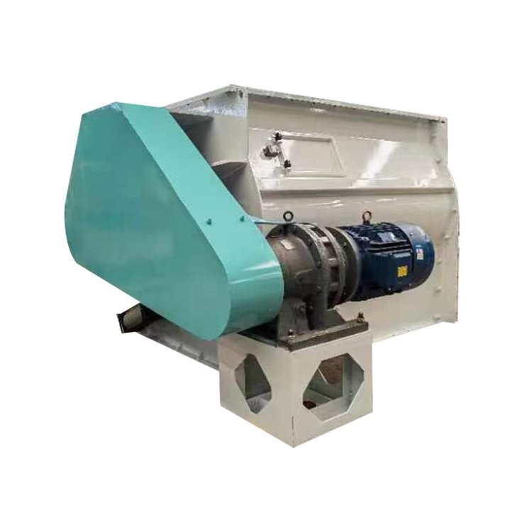 桨叶式饲料混合机 高效草料搅拌机械设备 颗粒干粉搅拌图2