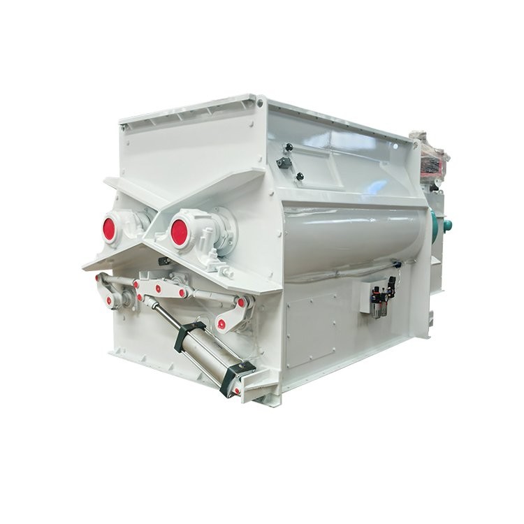 桨叶式饲料混合机 高效草料搅拌机械设备 颗粒干粉搅拌图5