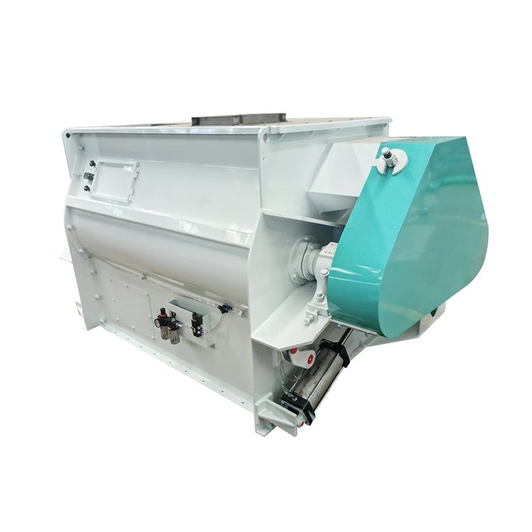 桨叶式饲料混合机 高效草料搅拌机械设备 颗粒干粉搅拌图4