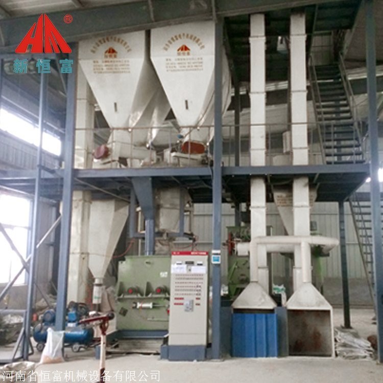 恒富机械 全自动饲料加工机组 大型饲料颗粒设备 设备制粒粉碎一体化图3