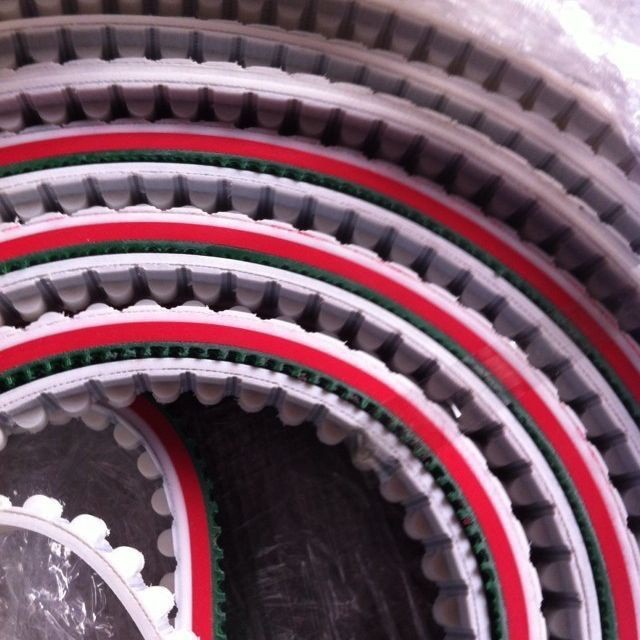 兴发厂销售PU无缝 开口 加花纹 同步齿形带 欢迎商谈图5