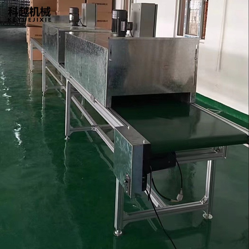 流水线 UV隧道炉高温烘干带烤箱PVC线车间流水线输送图2